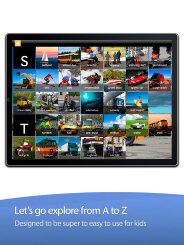 Mini Adventures - Let's Go and Learn the Alphabet iPad screenshot 2 - Education app
