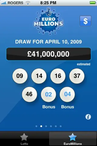 National Lottery Results - Lotto screenshot 3 of 5