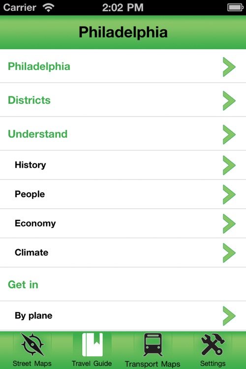Philadelphia Offline Street Map