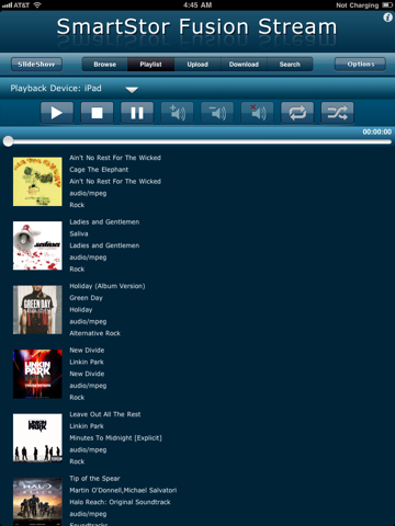 Screenshot #4 pour SmartStor Fusion Stream DLNA Digital Media App