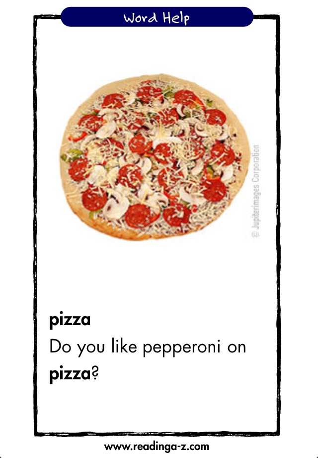 Making Pizza - LAZ Reader [Level E–first grade] screenshot 3