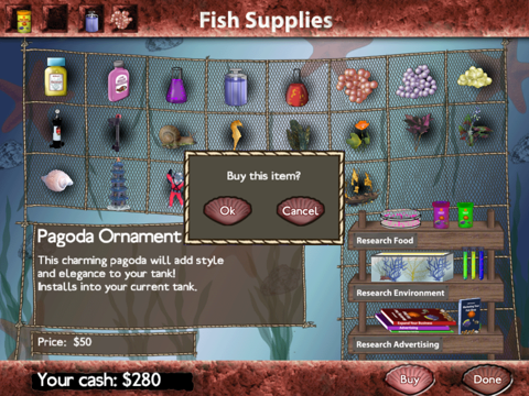 Screenshot #5 pour Fish Tycoon Free for iPad