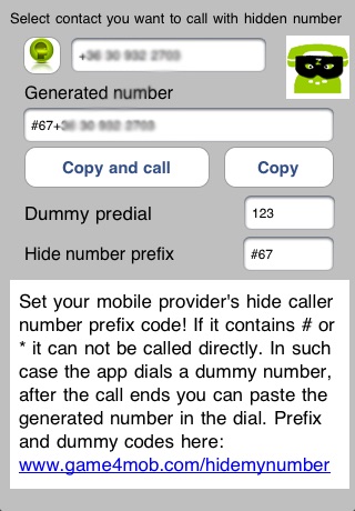 Hide my number - Productivity App | MWM
