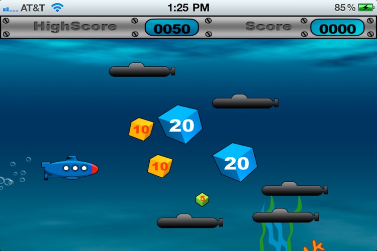 Submarine Game HD Lite