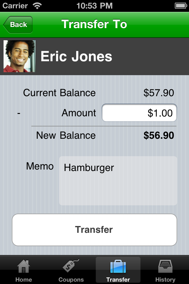 FaceCash screenshot 3