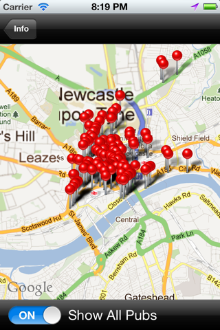 Pubs of Newcastle, UK screenshot 4