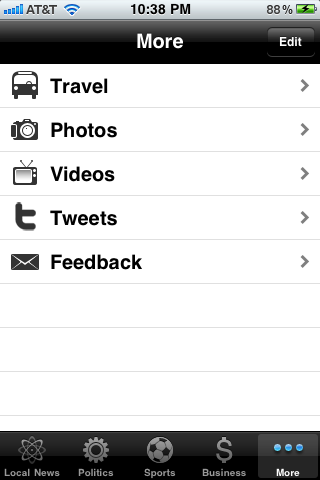 App screenshot