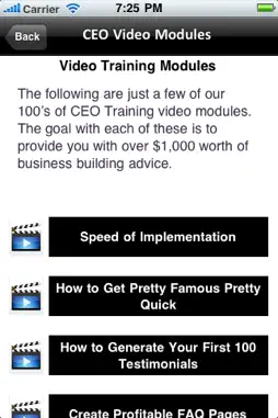CEO Training screenshot 4