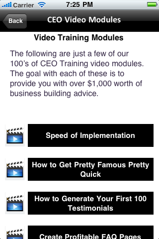CEO Training screenshot 4