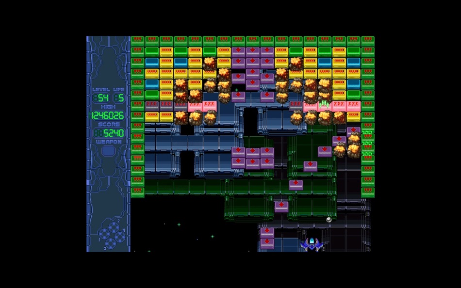 #3. Ultranium 4 - Breakout Shooter (macOS) بواسطة: Julien meyer