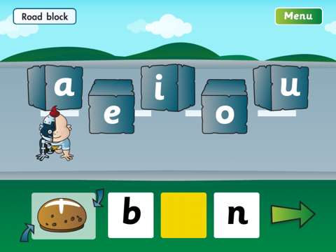 Screenshot #4 pour The Fab-Phonics 'Road Block' For iPad Lite
