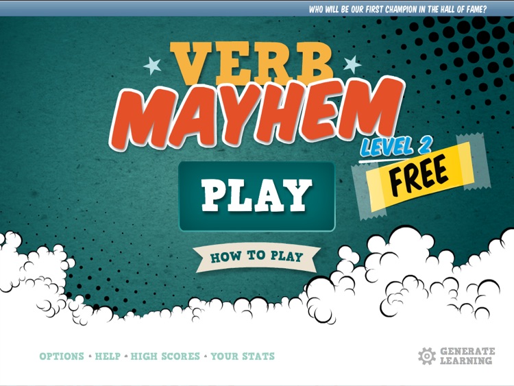 Verb Mayhem HD Level 2 FREE