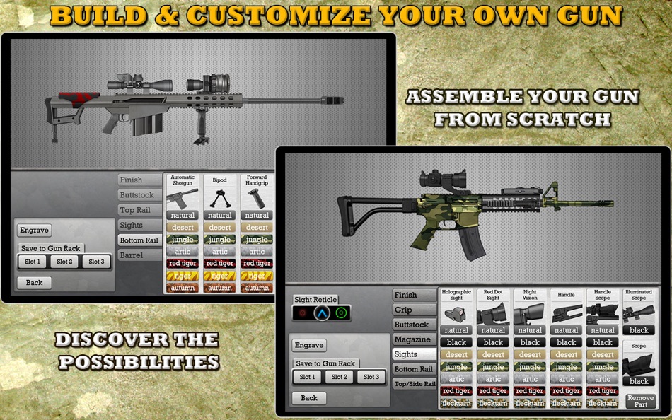 #1. Gun Builder for Mac OS X (macOS) 由: Lifebelt Games Pte. Ltd.