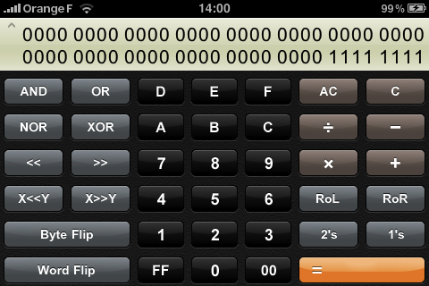 Programmer Calculator screenshot 2