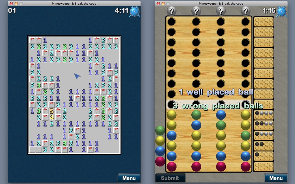 Minesweeper & Break the Code - 1.4 - (macOS)