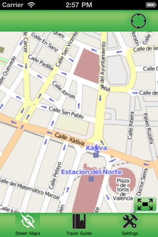 Valencia Offline Street Map