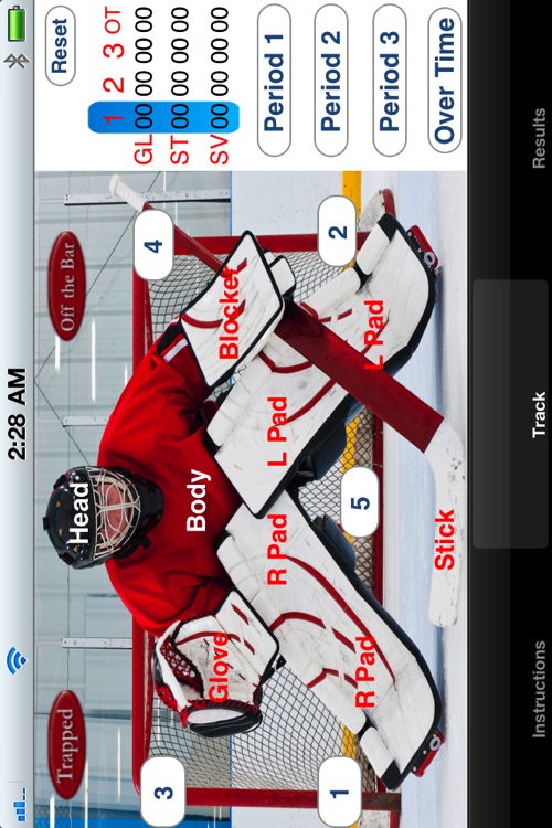 Goalie Tracker