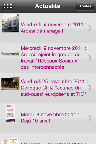 Ardesi -L'Agence régionale du numérique en Midi-Pyrénées app screenshot 2