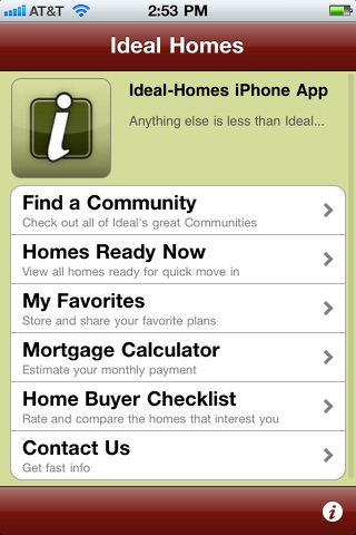 Screenshot 1 of Ideal-Homes App