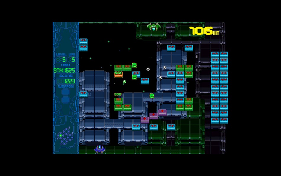 #5. Ultranium 4 - Breakout Shooter (macOS) بواسطة: Julien meyer