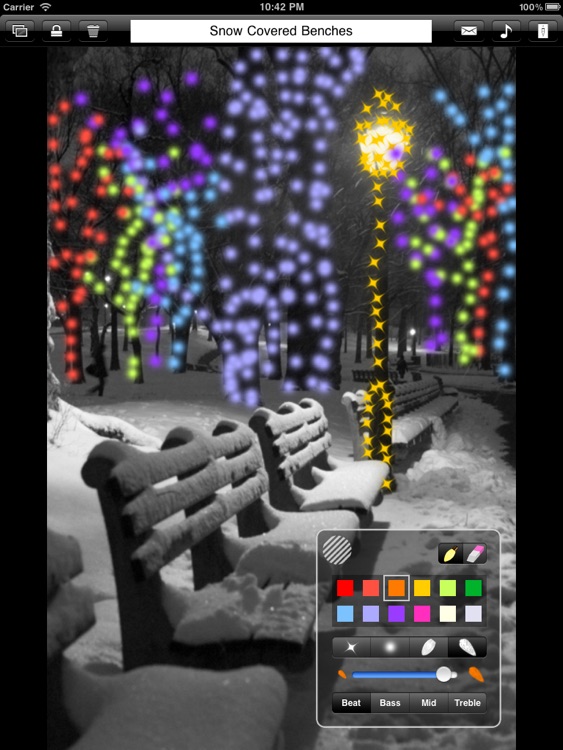 Musical Lights HD Lite screenshot-3
