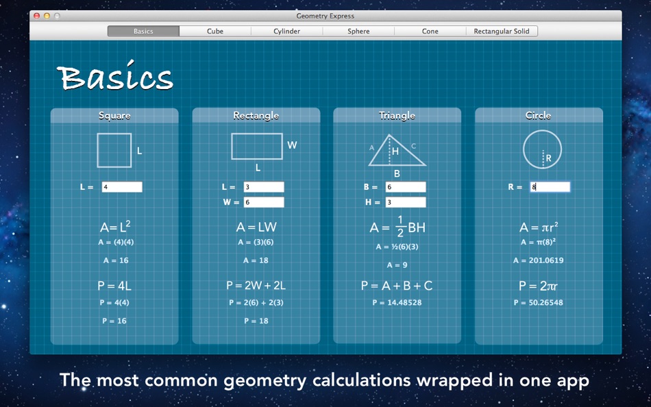 #1. Geometry Express (macOS) By: Praeter Software