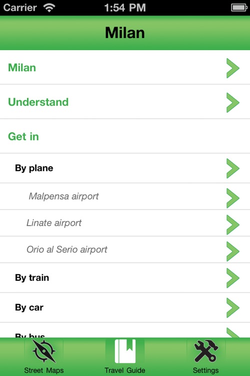 Milan Offline Street Map