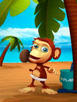 Game screenshot Talking Baby Monkey HD hack