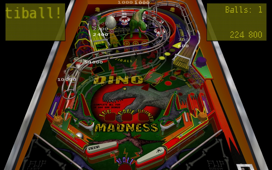 #2. Dino Madness Pinball for Mac OS X (macOS) 由: Nena Innovation AB