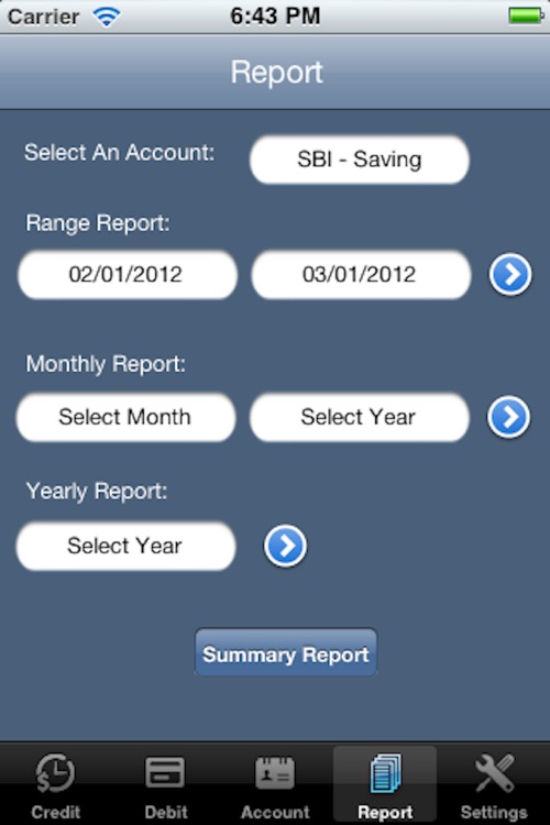 iAccounts - Income + Expense Tracker, Budget, Cashflow app