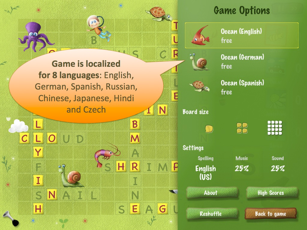 1st Word Builder for Oliver FREE screenshot 5