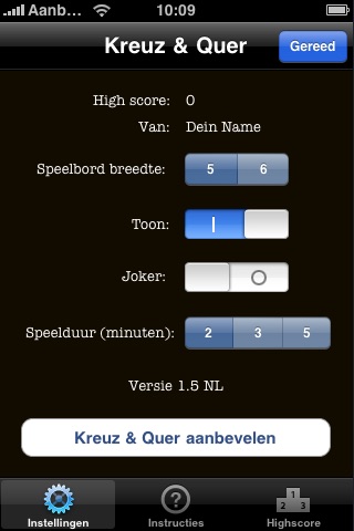 Kreuz & Quer NL Free (Nederlands woord puzzel) screenshot-3