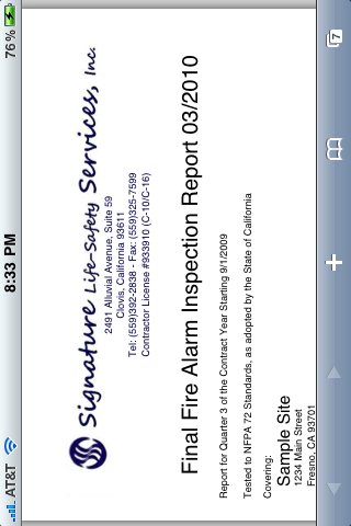 App screenshot