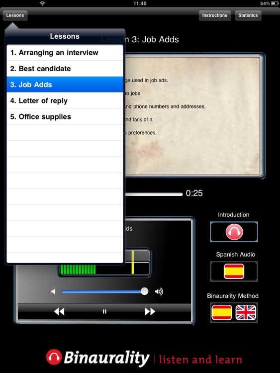 Listen & Learn spanish