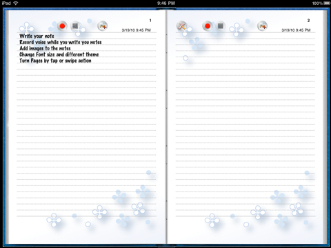 notebook for ipad ipad capturas de pantalla 1