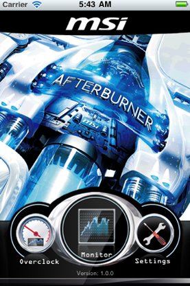 MSI Afterburner APP screenshot 1