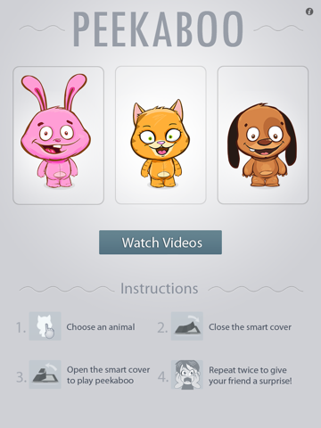 Peekaboo Prank iPad screenshot 2 - Entertainment app