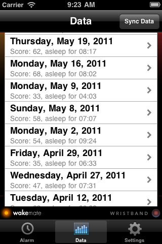 WakeMate screenshot 3