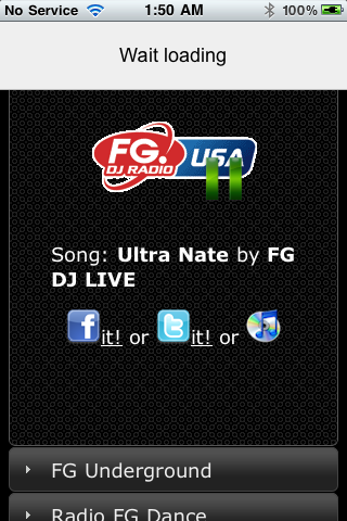 Radio FG USA App screenshot 2