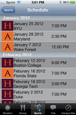 App screenshot