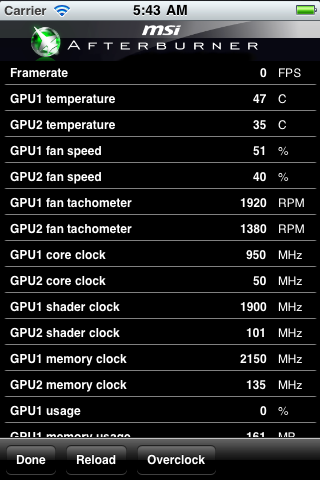 #3. MSI Afterburner APP (iOS) 由: Micro-Star International Co., Ltd.