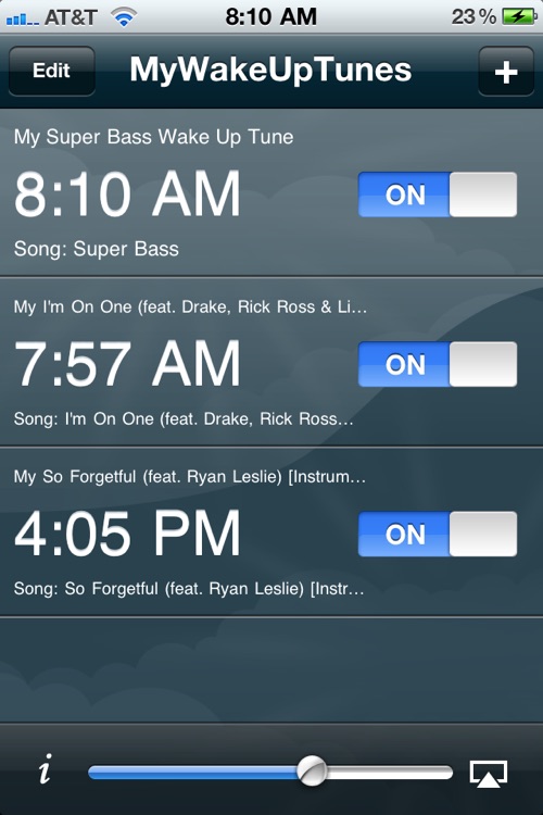 MyWakeUpTunes - Wake up to your favorite music and Instagram photos screenshot-4
