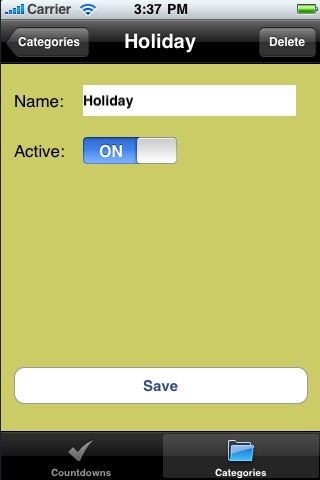 iCalendarCountdown screenshot