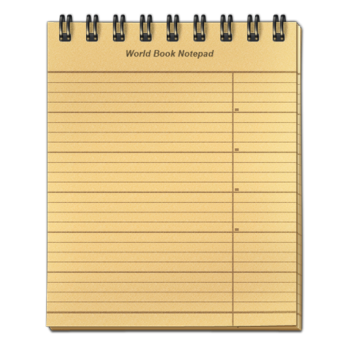 World Book Notepad icon