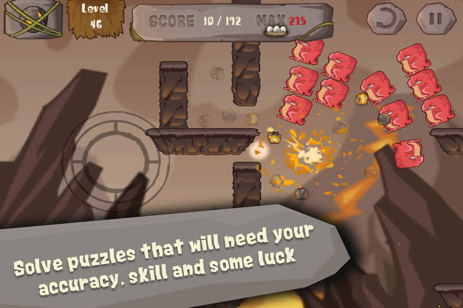 #5. Dino Blocks (iOS) 由: MiniJuegos.com