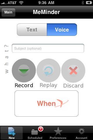 App screenshot