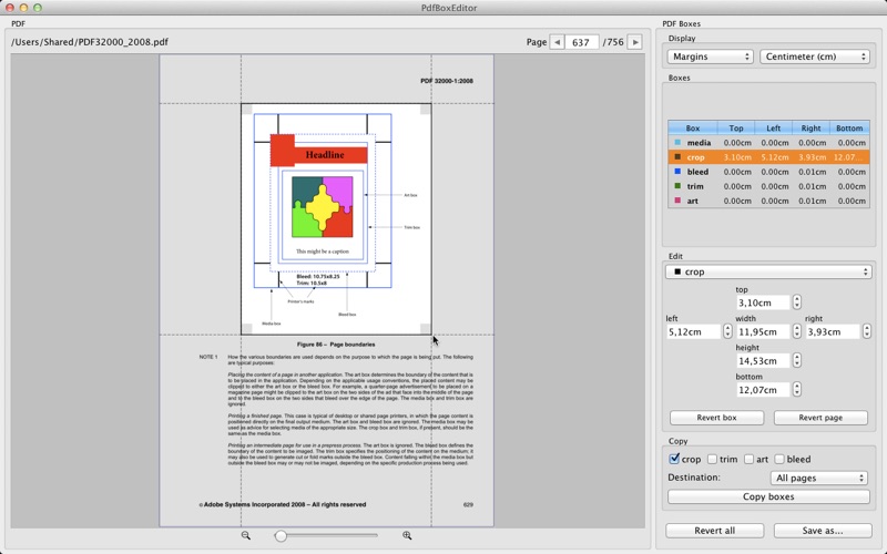 PdfBoxEditor app screenshot