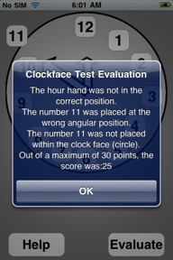 Clockface Test screenshot