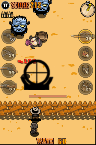 Cowboy vs. Zombies screenshot 2