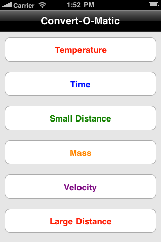 Convert-O-Matic Free screenshot